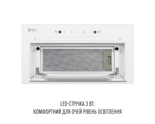 Витяжка повновбудована PERFELLI DESIGN FILINI 5 BIANCO SILENZIO ( УТ000004652 )