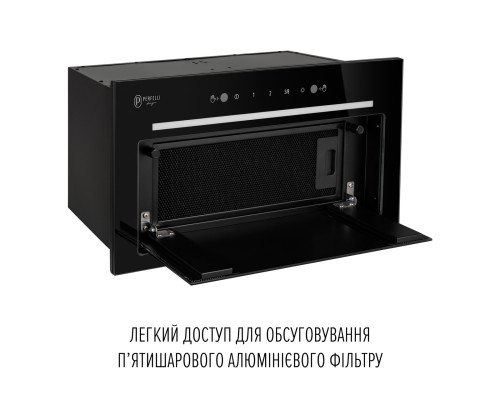 Витяжка повновбудована PERFELLI DESIGN FILINI 5 NERO SILENZIO ( УТ000004651 )