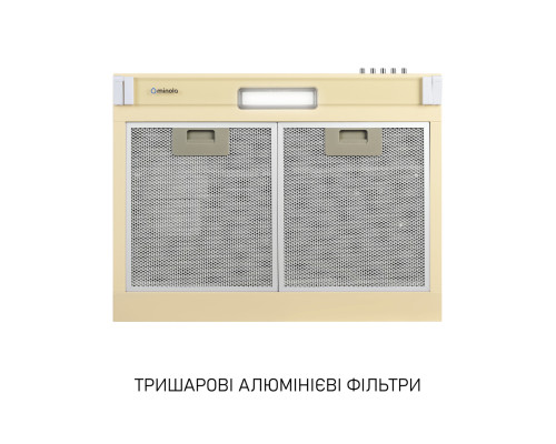 Витяжка плоска Minola HPL 622 BG ( УТ000004699 )