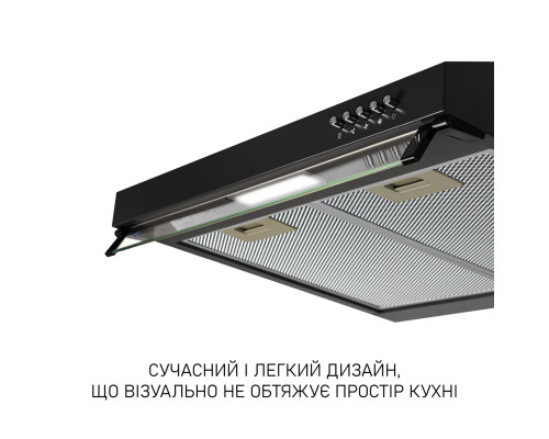 Витяжка плоска Minola HPL 622 BL ( УТ000004696 )
