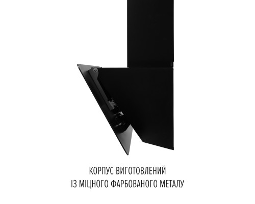 Витяжка декоративна похила PERFELLI VIO 6HW NERO ( УТ000004683 )