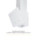 Витяжка декоративна похила WEILOR AURA WDS 53 WHITE ( УТ000004680 )