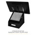 Витяжка декоративна похила WEILOR AURA WDS 63 BLACK ( УТ000004677 )