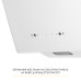 Витяжка декоративна похила WEILOR AURA WDS 63 WHITE ( УТ000004678 )