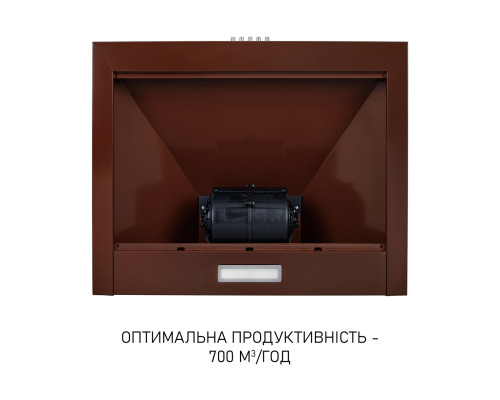 Витяжка купольна Minola HK 6214 BR 700 LED ( УТ000004710 )