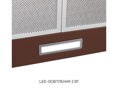 Витяжка купольна Minola HK 6214 BR 700 LED ( УТ000004710 )