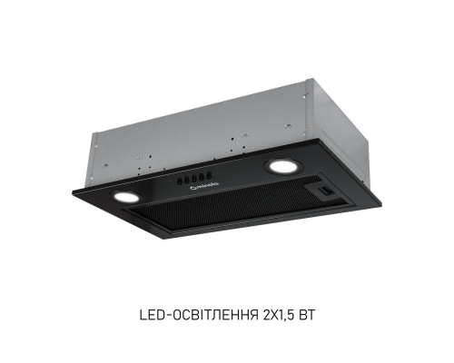 Витяжка повновбудована Minola HBI 5025 BLF LED ( УТ000004712 )