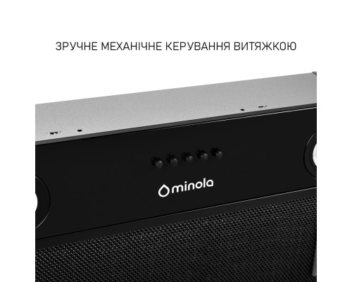 Витяжка повновбудована Minola HBI 5025 BLF LED ( УТ000004712 )