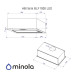 Витяжка повновбудована Minola HBI 5614 BLF 1000 LED ( УТ000004714 )
