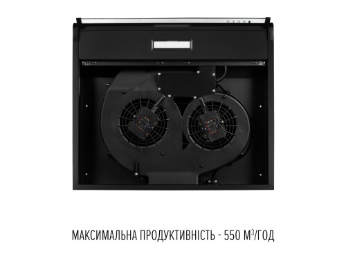 Витяжка плоска PERFELLI PL 6244 BL LED ( УТ000004658 )