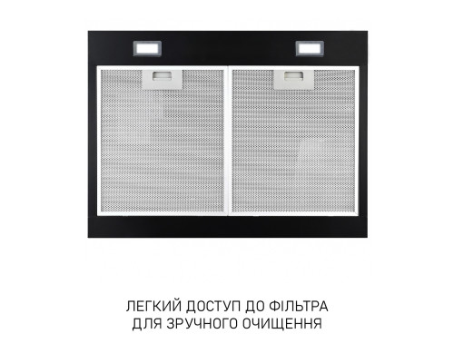Витяжка плоска Minola HPLS 612 BL ( УТ000004798 )