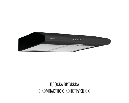 Витяжка плоска PERFELLI CLIO 5 DM NERO ( УТ000004724 )