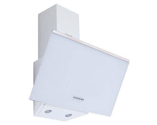 Витяжка декоративна похила Minola HDN 6222 WH/INOX 700 LED