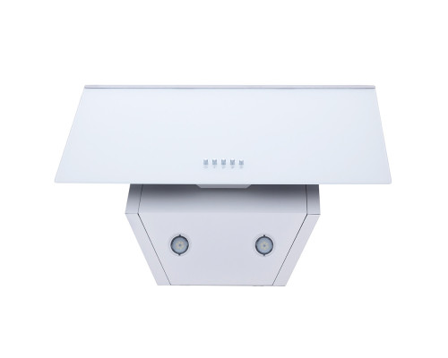 Витяжка декоративна похила Minola HDN 6222 WH/INOX 700 LED