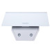 Витяжка декоративна похила Minola HDN 6222 WH/INOX 700 LED