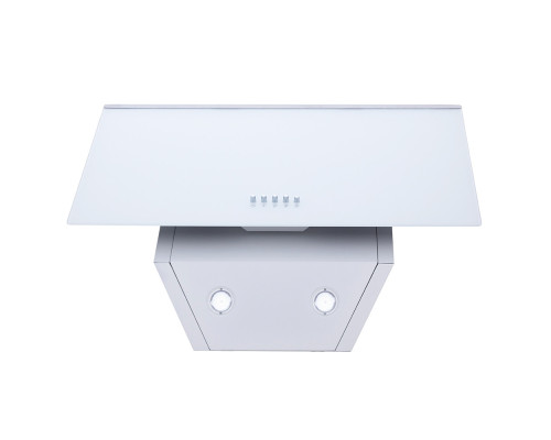 Витяжка декоративна похила Minola HDN 6222 WH/INOX 700 LED