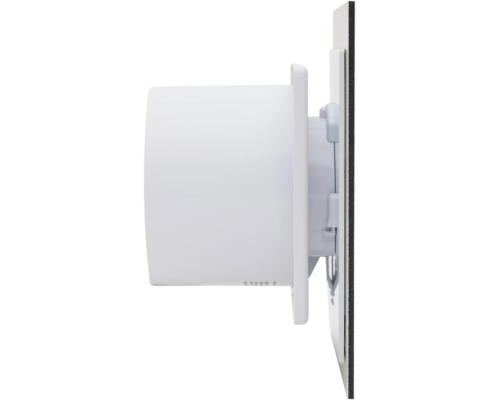 Вытяжной вентилятор c датчиком влажности и таймером AirRoxy dRim 100 BB HS Brushed Aluminum Серый