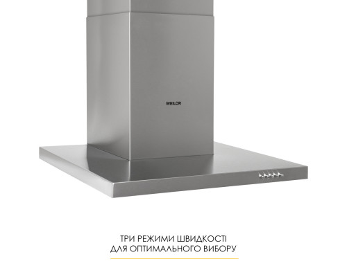 Витяжка декоративна Т-подібна WEILOR MIST WTX 68 INOX ( УТ000004566 )