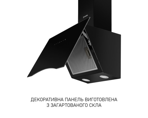 Витяжка декоративна похила Minola HVS 6812 BL 1200 LED ( УТ000004625 )