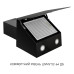 Витяжка декоративна похила Minola HVS 6812 BL 1200 LED ( УТ000004625 )