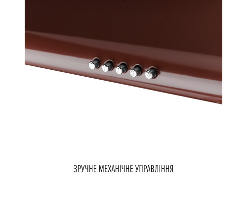 Витяжка плоска PERFELLI PL 6124 BR LED ( УТ000004745 )