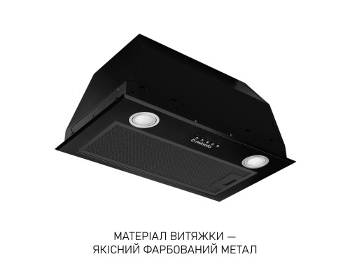 Витяжка повновбудована Minola HBI 5722 BLF 1200 LED ( УТ000004715 )