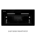 Витяжка повновбудована Minola HBI 6873 BL GLASS 1200 LED Line ( УТ000003899 )