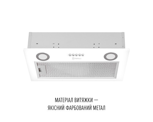 Витяжка повновбудована PERFELLI BI 5212 WH LED ( УТ000004146 )