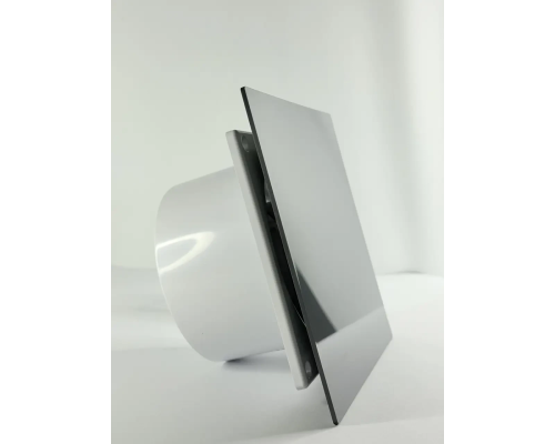 Вытяжной вентилятор с таймером задержки выключения AirRoxy dRim 125 BB ТS ABS Grey Серый