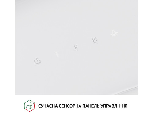 Вытяжка декоративная наклонная Perfelli DNS 6482 D 850 WH LED ( УТ000003009 )