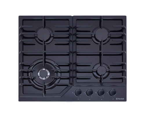 Поверхность газовая на стекле Perfelli DIAMOND GW69C NERO ( УТ000003959 )