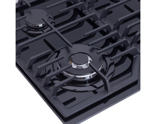 Поверхность газовая на стекле Perfelli DIAMOND GW69C NERO ( УТ000003959 )