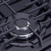 Поверхность газовая на стекле Perfelli DIAMOND GW69C NERO ( УТ000003959 )