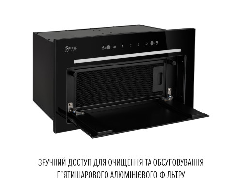 Вытяжка полновстраиваемая PERFELLI DESIGN FILINI 5 NERO ( УТ000004649 )