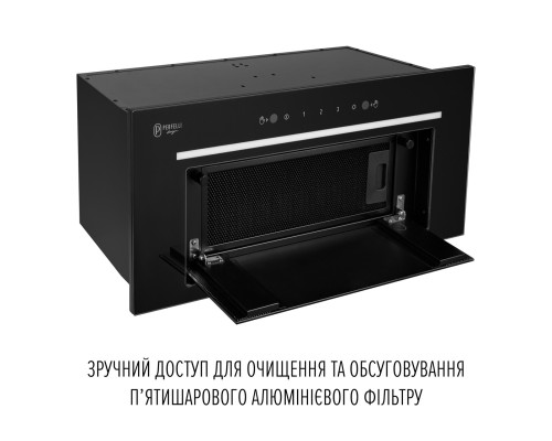 Вытяжка полновстраиваемая PERFELLI DESIGN FILINI 6 NERO ( УТ000004685 )