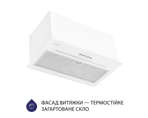 Вытяжка полновстраиваемая Minola HBI 5664 WH GLASS 1000 LED Line ( УТ000003032 )
