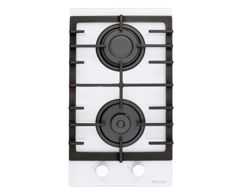 Поверхность газовая Domino на стекле WEILOR GG 306 WH ( УТ000002722 )