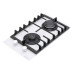 Поверхность газовая Domino на стекле WEILOR GG 306 WH ( УТ000002722 )
