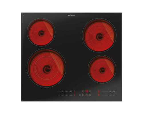 Поверхность стеклокерамическая WEILOR WHC 655 BLACK ( УТ000004792 )