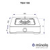 Настільна газова плита Minola TGH 100 BR ( УТ000003483 )