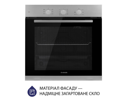 Духова шафа електрична Minola EO 665 Dove Gray
