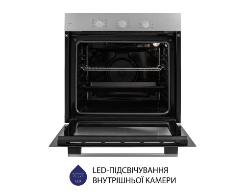 Духова шафа електрична Minola EO 665 Dove Gray
