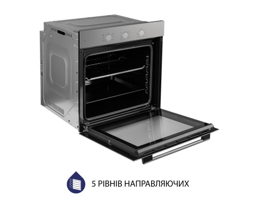 Духова шафа електрична Minola EO 665 Dove Gray