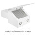 Витяжка декоративна похила Minola HVS 6812 WH 1200 LED ( УТ000004842 )