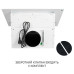 Витяжка декоративна похила Minola HVS 6812 WH 1200 LED ( УТ000004842 )