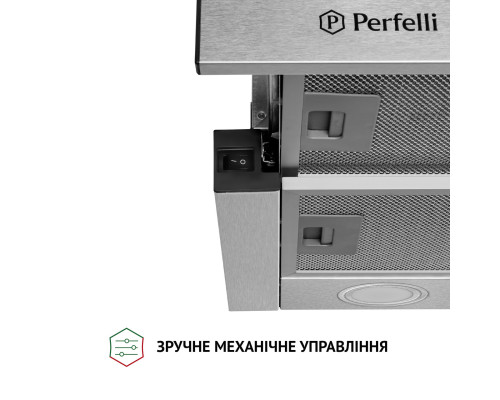 Витяжка телескопічна Perfelli TL 6212 I 700 LED ( УТ000003398 )