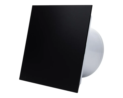 Вытяжной вентилятор Ecovent DECORA 125 Super Silent Black Черный глянец