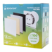 Вытяжной вентилятор Ecovent DECORA 125 Super Silent White Белый глянец
