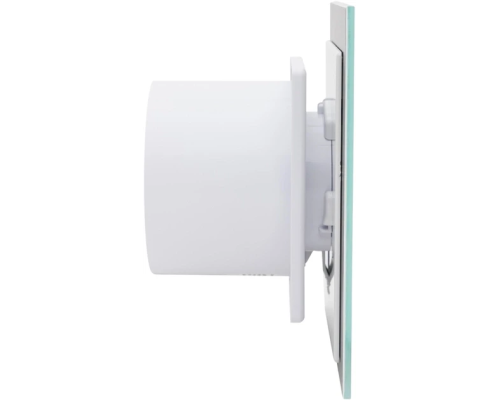 Вытяжной вентилятор с датчиком движения и таймером AirRoxy dRim 100 BB RMS glass Marble White Gold