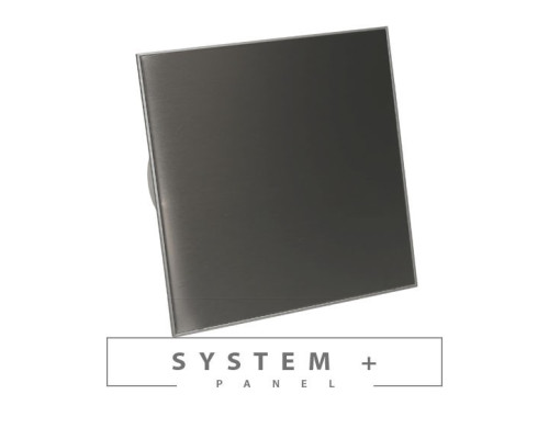 Панель Awenta System+ TRAX PTGB 125 M Black Glass Mat